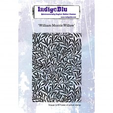 IndigoBlu A6 Rubber Mounted Stamp William Morris Willow