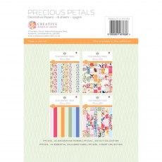 The Paper Tree Precious Petals A4 Backing Papers | 16 sheets