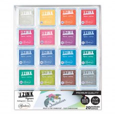 Aladine Izink Pigment Ink Pad Set | Set of 20