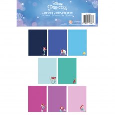 Disney The Little Mermaid A4 Coloured Card Pack | 24 sheets