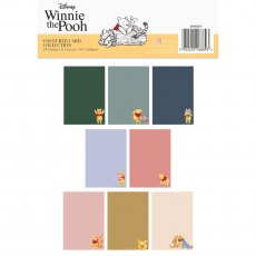 Disney Winnie the Pooh A4 Coloured Card Pack | 24 sheets