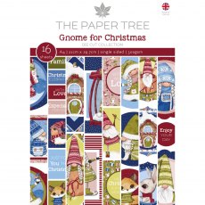 The Paper Tree Gnome for Christmas A4 Die Cut Sheets | 16 sheets