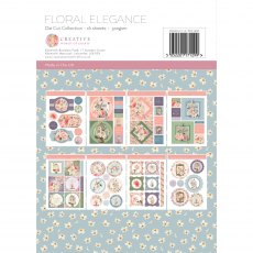 The Paper Tree Floral Elegance A4 Die Cut Sheets | 16 sheets