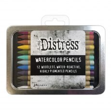 Ranger Tim Holtz Distress Watercolor Pencils Set 1 | Set of 12