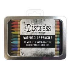 Ranger Tim Holtz Distress Watercolor Pencils Set 3 | Set of 12