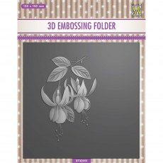 Nellie Snellen 3D Embossing Folder Square Fuchsia