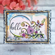 Creative Expressions Designer Boutique Clear Stamps Why Hello | Set of 4