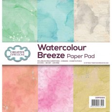 Creative Expressions 8 x 8 inch Paper Pad Watercolour Breeze | 36 sheets