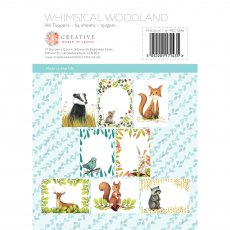 The Paper Tree Whimsical Woodland A6 Topper Pad | 64 sheets