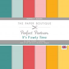 The Paper Boutique Perfect Partners It's Pawty Time 8 x 8 inch Perfect Solids | 36 sheets