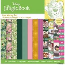 Disney The Jungle Book Card Making Pad | 12 x 12 inch