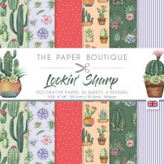 The Paper Boutique Lookin Sharp 8 x 8 inch Paper Pad | 36 sheets