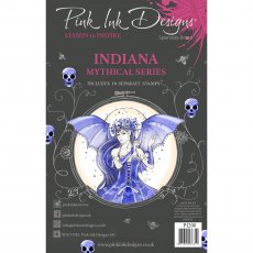 Pink Ink Designs Clear Stamp Indiana | Set of 10