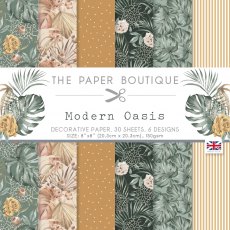 The Paper Boutique Modern Oasis 8 x 8 inch Paper Pad | 30 sheets