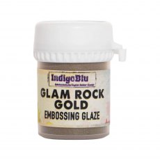 IndigoBlu Ultra Fine Embossing Powder Glam Rock Gold | 20ml