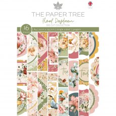 The Paper Tree Floral Daydream A4 Die Cut Sheets | 16 sheets