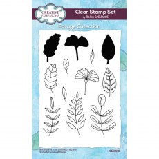 Creative Expressions Helen Colebrook Clear Stamp Set Foliage Collection | Set of 12