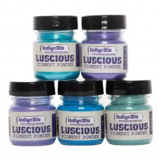 Indigoblu Luscious Pigment Powder Perfect Peacock Bundle | Set of 5