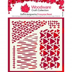 Woodware Stencil Old Tiles | 6 x 6 inch