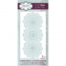 Creative Expressions Sam Poole Craft Die Shabby Basics Victorian Lace