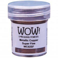 Wow Embossing Powder Metallic Copper Super Fine | 15ml