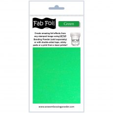 Wow Fab Foil Green | 10cm x 1m