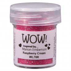 Wow Embossing Powder Raspberry Cream | 15ml
