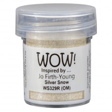 Wow Embossing Glitter Silver Snow | 15ml