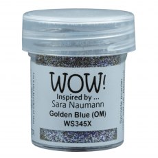 Wow Embossing Glitter Golden Blue | 15ml