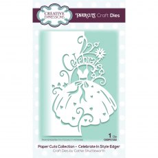 Creative Expressions Craft Dies Paper Cuts Collection Celebrate In Style Edger