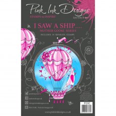 Pink Ink Designs Clear Stamp I Saw A Ship... | Set of 10