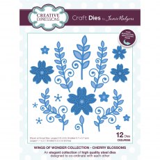 Jamie Rodgers Craft Die Wings of Wonder Collection Cherry Blossoms | Set of 12