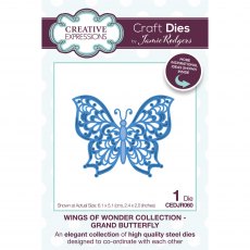 Jamie Rodgers Craft Die Wings of Wonder Collection Grand Butterfly