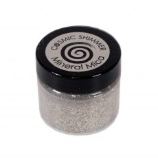 Cosmic Shimmer Mineral Mica Bianco Silver | 50ml