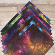 Hunkydory A4 Adorable Scorable Pattern Packs Glistening Galaxies | 24 sheets