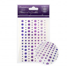 Hunkydory Diamond Sparkles Gemstones Precious Purples | Pack of 120