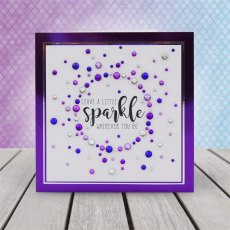 Hunkydory Diamond Sparkles Gemstones Precious Purples | Pack of 120
