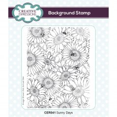 Creative Expressions Rubber Stamp Sunny Days
