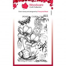 Woodware Clear Stamps Garden Snail