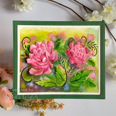 Creative Expressions Craft Die Paper Cuts Cut & Lift Passionate Peonies