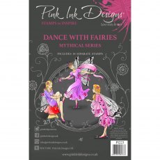 Pink Ink Designs Clear Stamp Dance With Fairies | Set of 14