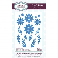 Jamie Rodgers Craft Die Pierced Collection Daisy Blossoms | Set of 12