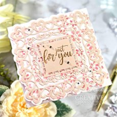 Sue Wilson Craft Dies Frames & Tags Collection Loving Hearts Frame | Set of 7