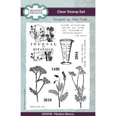 Creative Expressions Sam Poole Clear Stamp Meadow Beauty | Set of 11