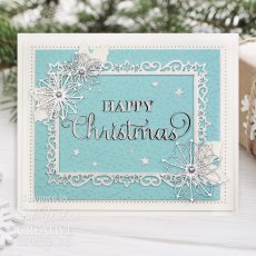 Sue Wilson Craft Dies Festive Collection Happy Christmas | Set of 4
