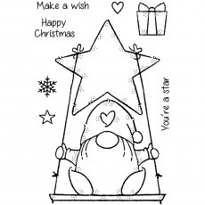 Woodware Clear Stamps Star Gnome | Set of 8