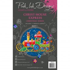 Pink Ink Designs Clear Stamp Christ-Mouse Express | Set of 13