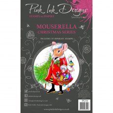 Pink Ink Designs Clear Stamp Mouserella | Set of 15