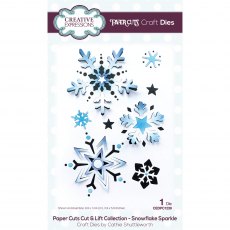 Creative Expressions Craft Dies Paper Cuts Cut & Lift Collection Snowflake Sparkle