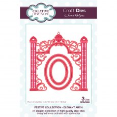 Jamie Rodgers Craft Die Festive Collection Elegant Arch | Set of 3
